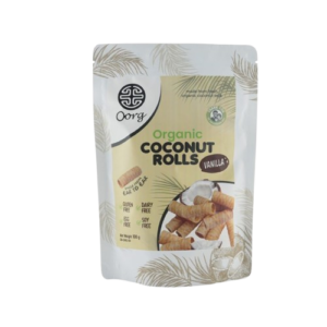 Organic Coconut Rolls - Vanilla